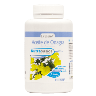 ACEITE DE ONAGRA 500MG 200 PERLAS NUTRABASICOS DRASANVI